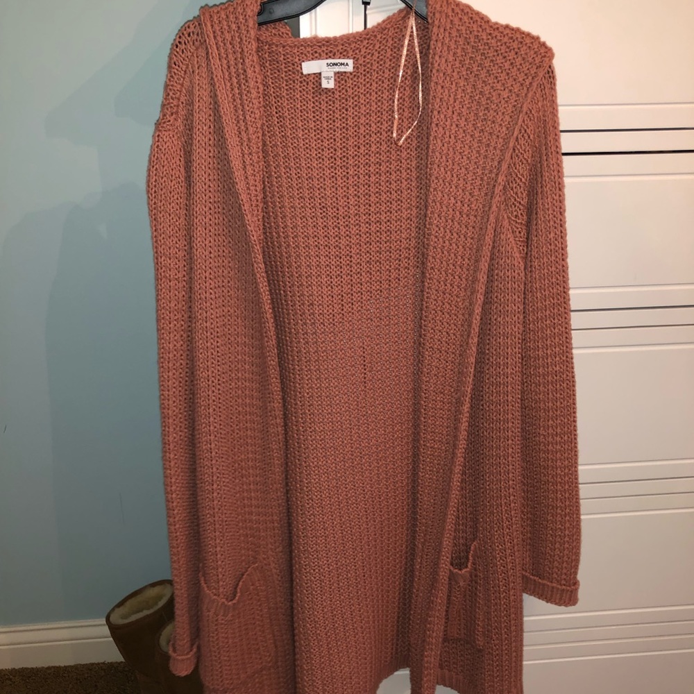 Pink Cardigan